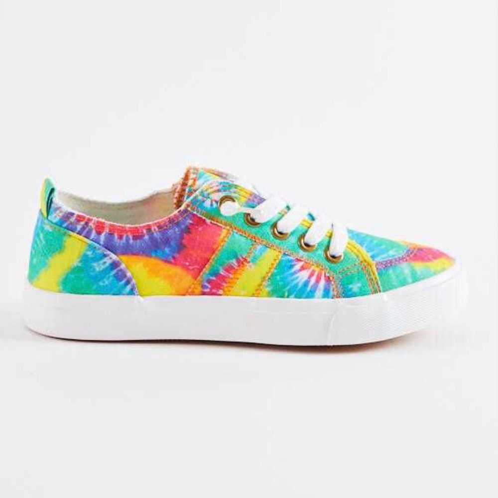 ALTAR’D STATE TIE DYE SNEAKERS SIZE 8 - Picture 3 of 5
